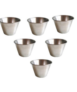 Огнеупорни купички за крем карамел 6 бр