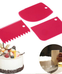 Пластмасова шпатула за тесто комплект 3 бр