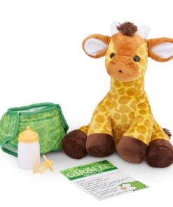 Плюшена играчка малко бебе Жираф Melissa & Doug