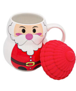 Порцеланова чаша с капак Дядо Коледа