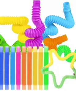 Сензорни тръбички детски конструктор Kruzzel