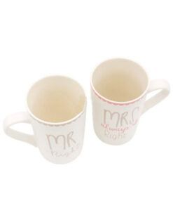 Чаши за кафе за двойки MRS. AND MR.