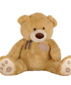 Голямо плюшено Мече със сърчице 70 см