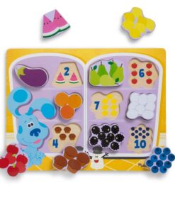 Дървен пъзел Храна в хладилника Melissa & Doug