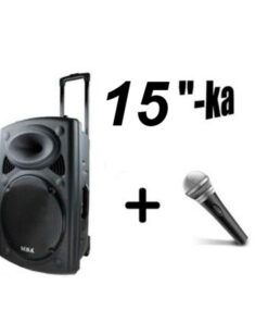 Караоке колона с микрофони Bluetooth SD карта