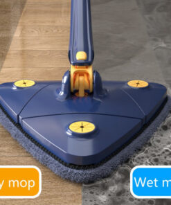 Моп за сухо и мокро почистване с триъгълна глава