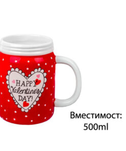 Порцеланова чаша за Свети Валентин