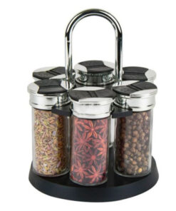 Стъклени бурканчета за подправки 6 бр