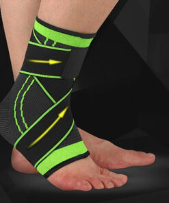 Еластична ортеза за глезен с фиксиращи ленти