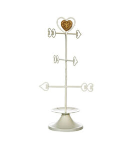 Метален органайзер за бижута HEART