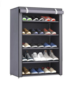 Органайзер за обувки сгъваем с 5 рафта