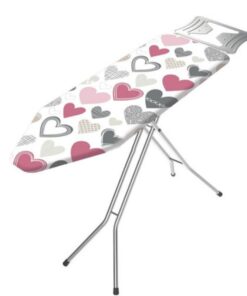 Сгъваема маса за гладене с поставка за ютия