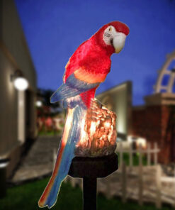 Соларна лампа за градина Папагал