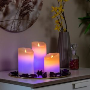 LED свещи с ефект на пламък InnovaGoods