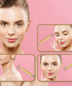 Вибриращ масажор за лице Beauty Bar 24k Golden Pulse