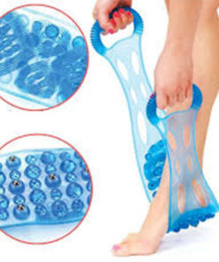 Ексфолираща силиконова гъба за баня за триене на гърба