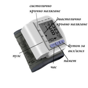 Електронен апарат за кръвно налягане CK-102S