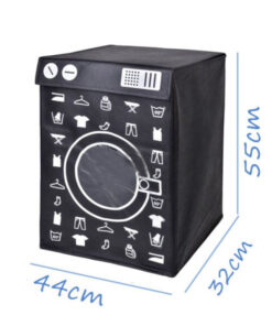 Кош за мръсни дрехи с форма на Пералня
