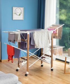 Сгъваем сушилник за дрехи на колелца InnovaGoods