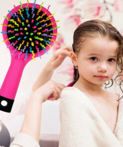 Четка за коса за заплетени краища PINK TANGLE BRUSH