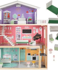 Голяма къща за кукли 114 см Kruzzel