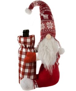 Коледен елф с чанта за бутилка Ruhhy 22508