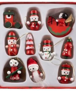 Коледни висулки за елха 10 бр. Ruhhy