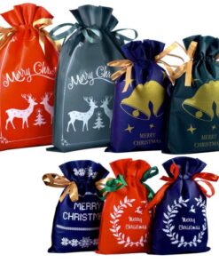 Коледни торбички комплект от 8 бр. Ruhhy 22251