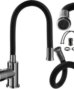 Смесител за кухня с гъвкав чучур Ruhhy 22821