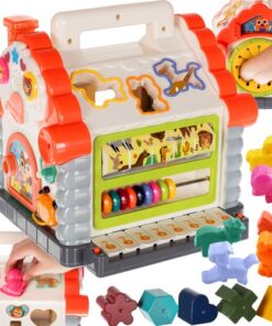 Сортер за деца интерактивна къща Kruzzel 22763