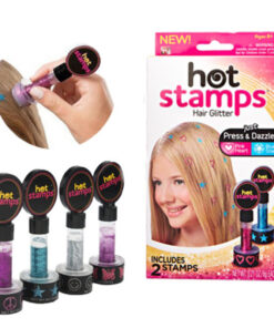 Цветни печати за декорация на коса HOT STAMPS