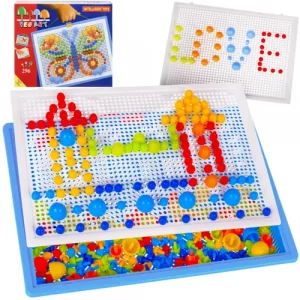 Детска мозайка с цветни гъбки Kruzzel