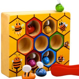 Дървена детска игра Пчелна пита Kruzzel