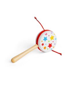 Дървено барабанче за деца Bigjigs