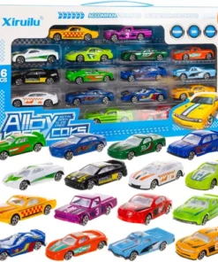 Комплект цветни колички с пружини 16 бр. Kruzzel