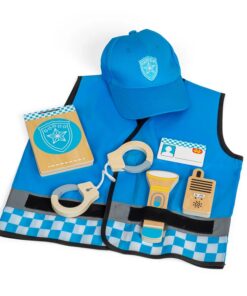 Детски карнавален костюм на полицай Bigjigs