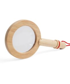 Лупа за деца с дървена дръжка Bigjigs