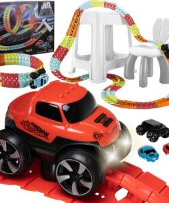 Състезателна писта 193 елемента с кола Kruzzel