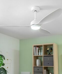 Вентилатор за таван с LED светлина и 3 перки InnovaGoods