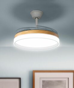 Вентилатор за таван дървен с LED Светлина 72 W InnovaGoods