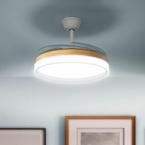 Вентилатор за таван дървен с LED Светлина 72 W InnovaGoods