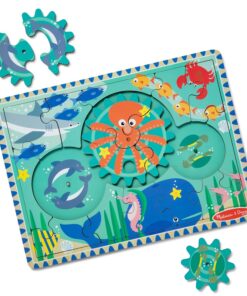 Дървен пъзел за деца Морско дъно Melissa & Doug