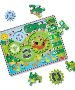 Дървен пъзел с животни 24 части Melissa & Doug