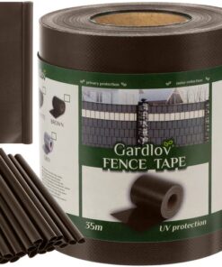ПВЦ лента за ограда Кафява Gardlov
