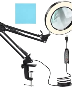 Увеличителна лупа черна Izoxis 23893