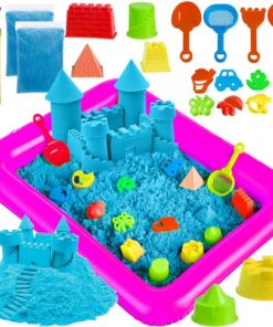 Креативен пясък с пясъчник и формички Kruzzel 22712