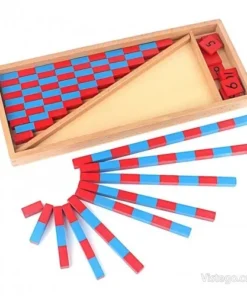 Числови летви за Монтесори обучение