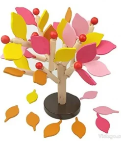 Дървен пъзел за сглобяване Есенни листа