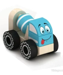 Дървена играчка за сглобяване – бетоновоз