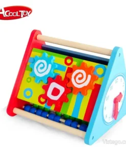 Дървена многофункционална играчка за деца